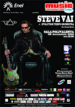 Concert Steve Vai la Bucuresti