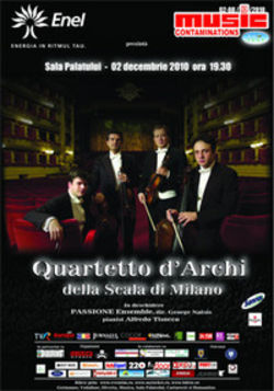 Quartetto d'Archi della Scala di Milano la Sala Palatului