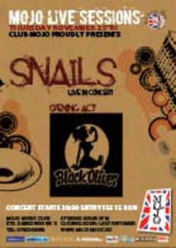 Concert Snails in Club Mojo din Bucuresti