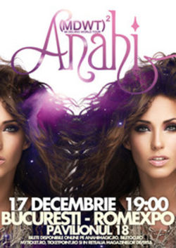 Concert Anahi in decembrie in Romania