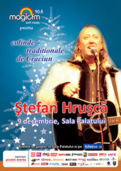 Stefan Hrusca ne colinda la Sala Palatului