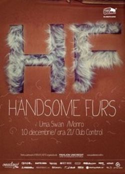 Concert Handsome Furs in Club Control din Bucuresti
