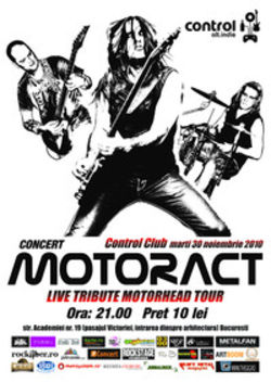 Concert MotorACT (Tribut Motorhead) in Bacau