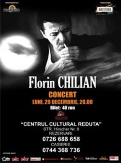 Concert Florin Chilian in Centrul Cultural Reduta din Brasov
