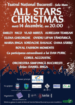 All Stars Christmas la Teatrul National Bucuresti