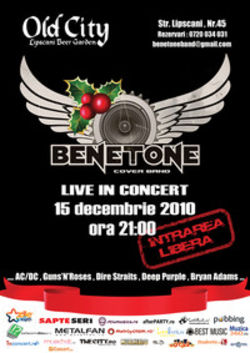 Concert Benetone in Old City din Bucuresti