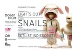 Concert Lights Out! si Snails in Boiler Club din Cluj Napoca