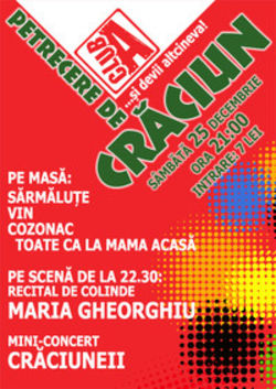 Petrecere de craciun in Club A din Bucuresti