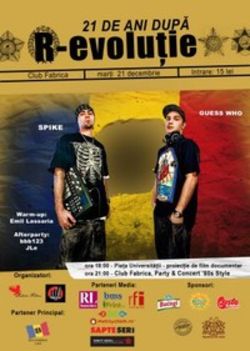 Concert Guess Who si Spike la 21 de ani dupa Revolutie