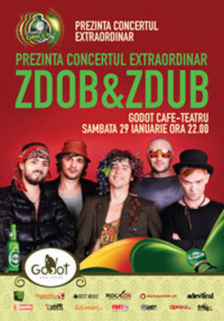 Concert Zdob si Zdub la Godot Cafe-Teatru