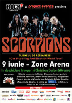 Concert Scorpions la Bucuresti 2011
