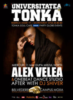 Concert Alex Velea @ Universitatea Tonka