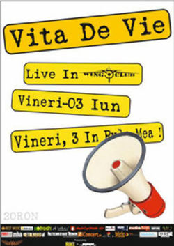 Concert Vita de vie @ Wings Club
