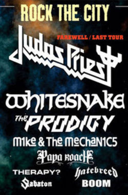 Rock The City: Whitesnake, Judas Priest, Prodigy