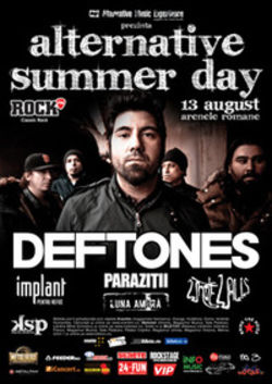 Concert Deftones la Bucuresti