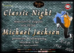 Seara tribut Michael Jackson @ Dallas Pub