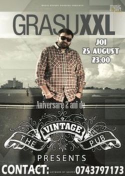 Concert Grasu XXL in The Vintage Pub