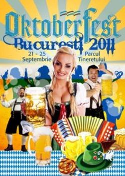 Festivalul berii Oktober Fest in Parcul Tineretului