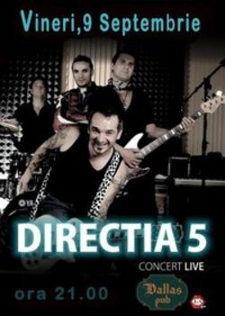 Concert Directia 5 in Dallas Pub