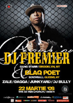 Concert Dj Premier / Blaq Poet