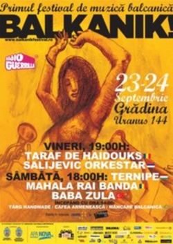 BalKaniK Festival la Gradina Uranus