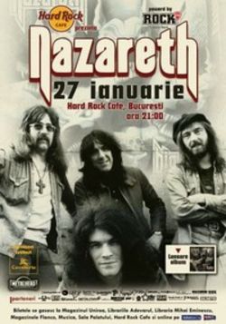 Concert Nazareth la Hard Rock Cafe, invitati Trooper