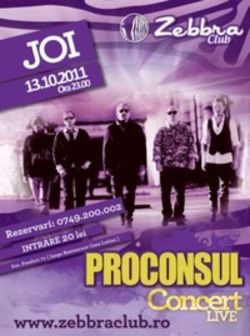 Concert Proconsul in Zebbra Club