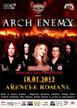 Concert Arch Enemy @ Arenele Romane