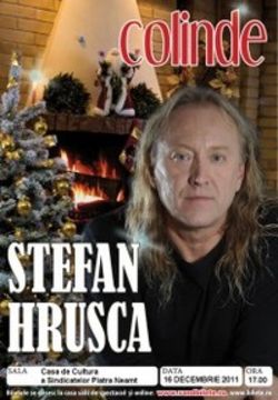 Concert colinde - Stefan Hrusca la Casa de Cultura Piatra Neamt