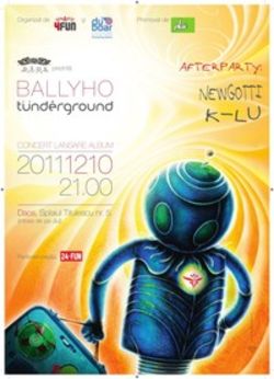 Concert lansare Tunderground - Ballyho in Club Daos