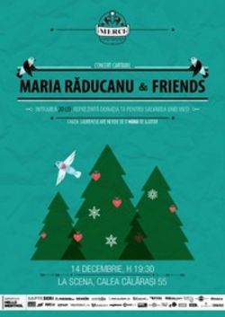Concert umanitar Maria Raducanu & Friends in La Scena