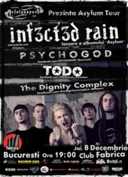 Concert lansare Infected Rain - Asylum in Fabrica