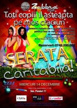 Serata caritabila in Club Zebbra din Bucuresti cu Etnic, Lora, Ruxandra Bar si altii