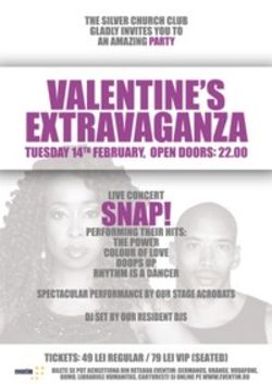 Valentine's Extravaganza in The Silver Church, concert Snap!