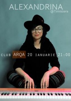 Concert Alexandrina in Club Arqa Timisoara