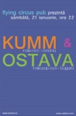 Concert Kumm si Ostava in Flying Circus Pub