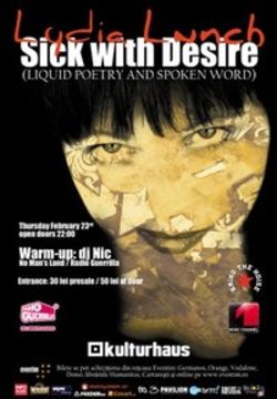 Lydia Lunch - spoken word, music & visual show in Kulturhaus