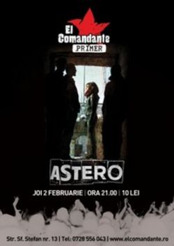 Concert Astero in El Comandante Primer