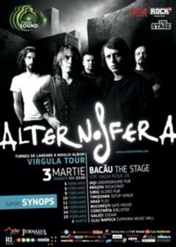 Concert Alternosfera in club The Stage Bacau