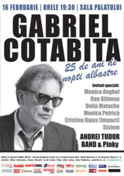 Concert Gabriel Cotabita la Sala Palatului