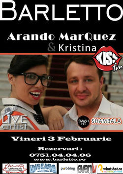 DJ Arando Marquez & Kristina Live @ Barletto