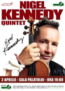 Concert Nigel Kennedy la Sala Palatului