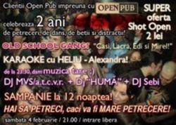 Petrecere aniversare - 2 ani de Open Pub