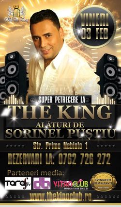 Concert Sorinel Pustiu in The King Club