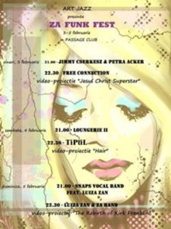 Za Funk Fest in Passage Club Bucuresti