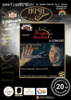 Concert Trupa Veche in Club Hush Pitesti