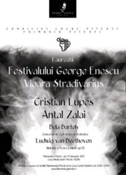 Concert simfonic la Pitesti, invitat Antal Zalai