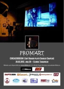 Concert Cineacordeon - Emy Dragoi plays Charlie Chaplin la Clubul Taranului