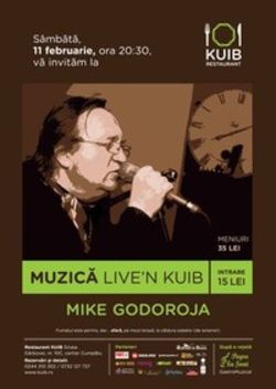 Concert Mike Godoroja & Blue Spirit in Restaurant Kuib, Sinaia