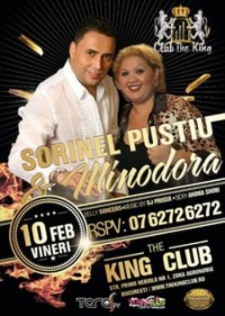 Concert live Sorinel Pustiu si Minodora in The King Club
